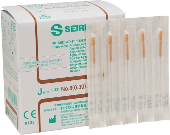 Seirin acupunctuurnaalden J Type (0.30) x 50mm