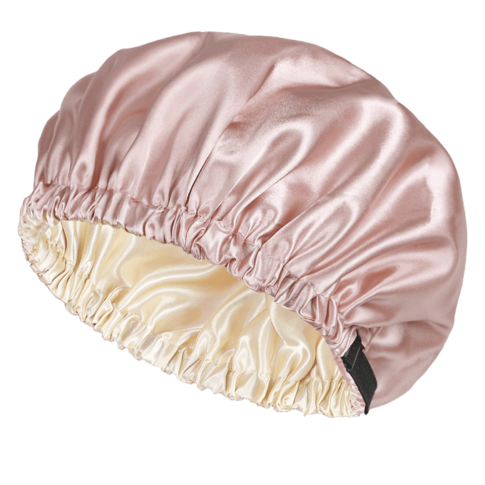 Haibu Essentials Bonnet Roze - Satijnen Slaapmuts - Satijnen Bonnet - Silk Bonnet - Zijden Bonnet