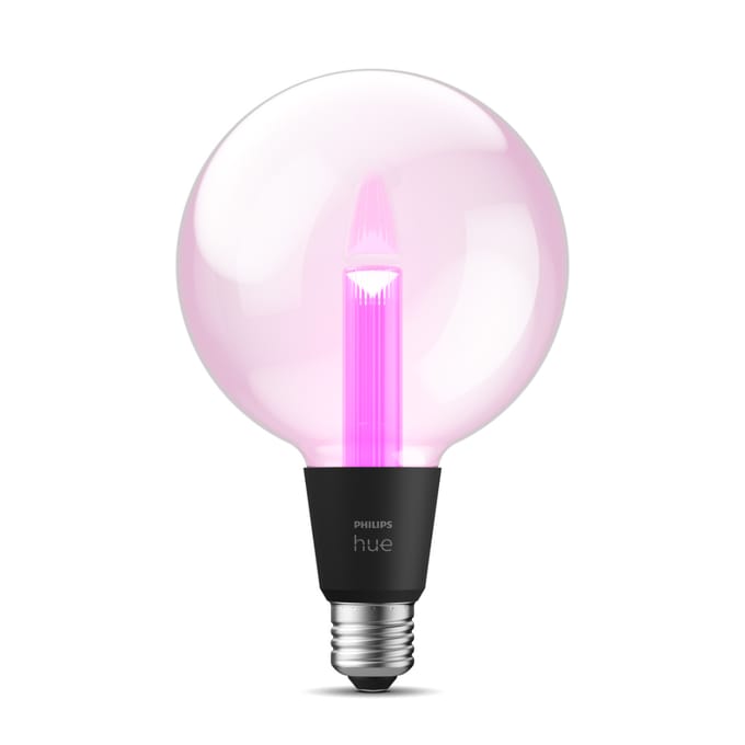 Philips Hue White & Color Ambiance Lightguide Giant Globe G125 E27 500lm - Zwart