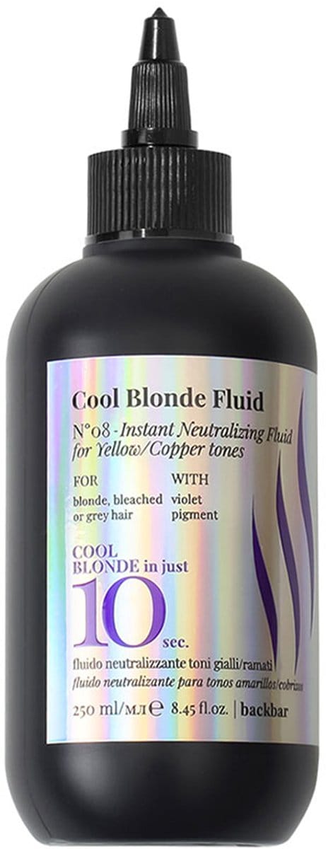 Back Bar Cool Blonde Fluid N°08 - Instant Neutralizing Fluid 250 ML