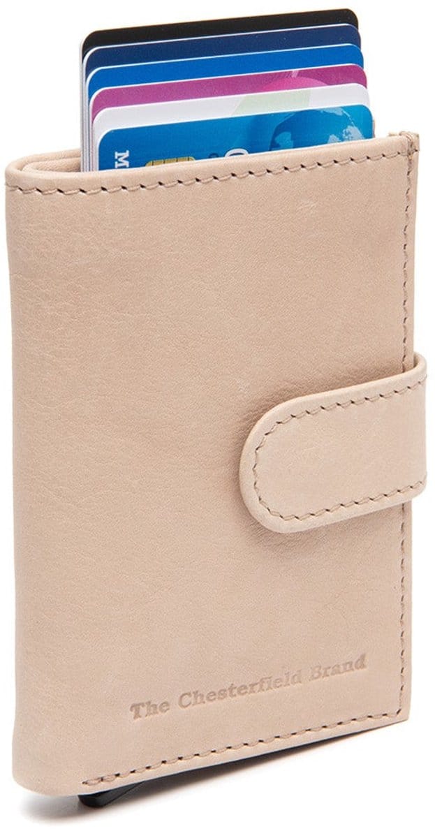 The Chesterfield Brand - Leren Pasjeshouder Beige Torola