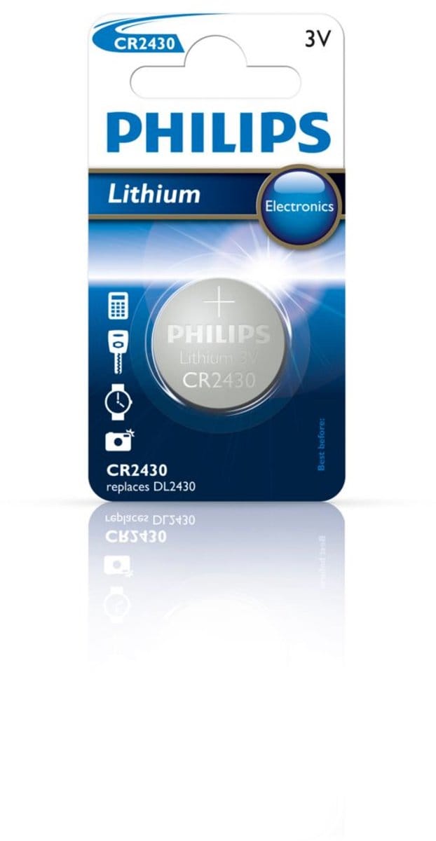 Philips Lithium CR2430 blister 1
