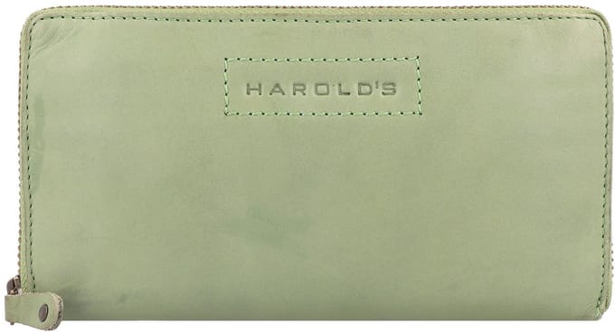 Harold's Submarine Portemonnee Leer 19 cm - Dames - Horizontaal - lindgrün