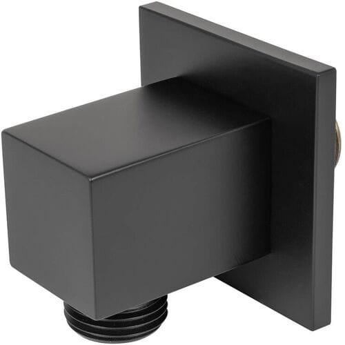 Kronenbach Quara 2.0 Black wall connection elbow 27704000SMKBN