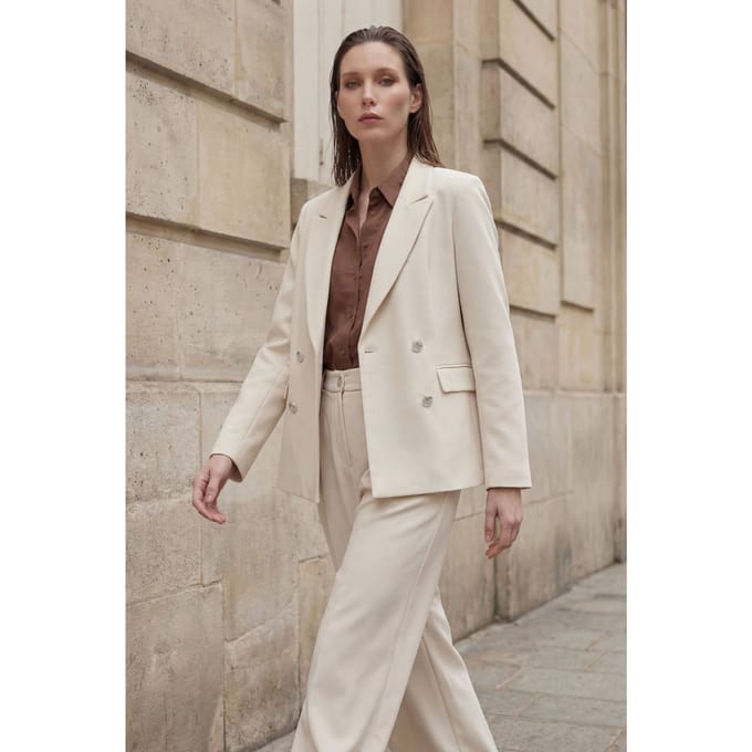 Geknoopte Blazer Jas