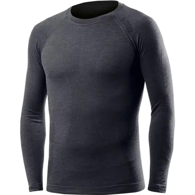 Merino trui met lange mouwen Biotex