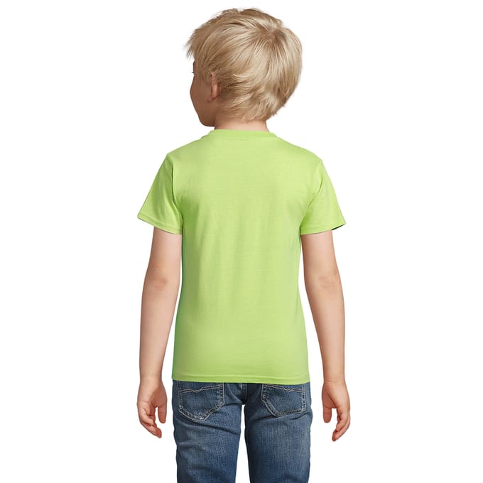 SOLS Kinderen/Kinderen Pionier T-Shirt (Appelgroen)