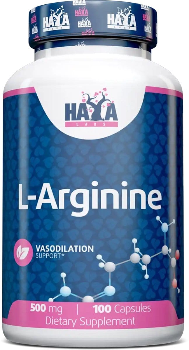 L-Arginine 500mg - 100 caps