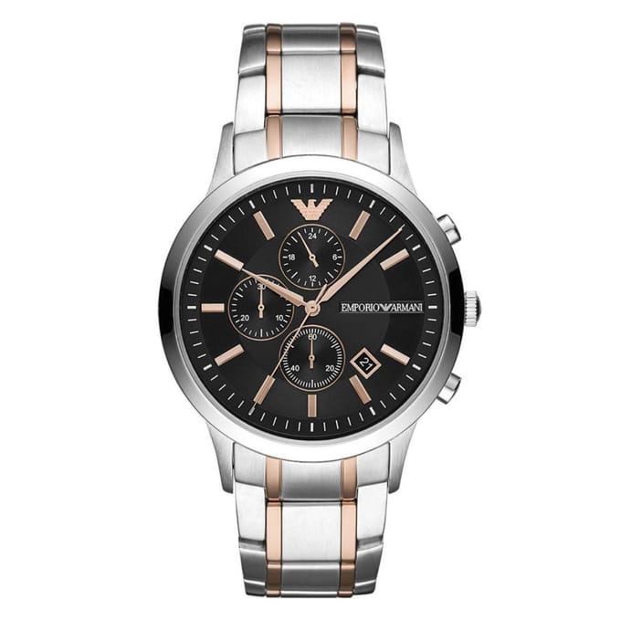 Emporio Armani AR11165 Heren Horloge 43mm 5ATM