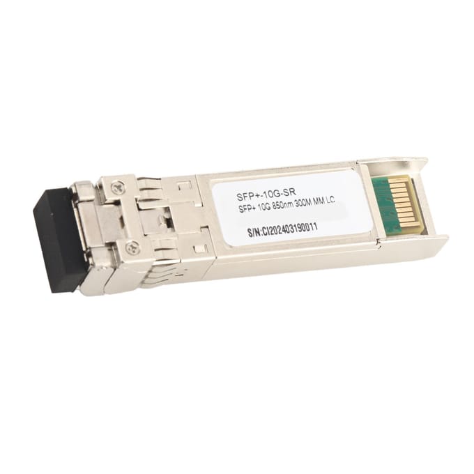 10G SFP+ Module 10GBASE SR 850nm 300 meter Ondersteunt DDM Multimode LC SFP+ naar Ethernet-poort