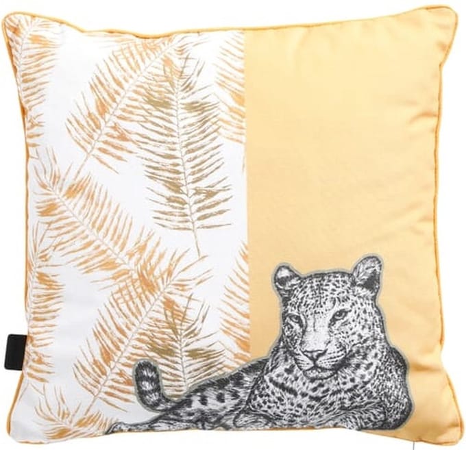 Madison - Sierkussen Tiger Yellow - 50x50 - Geel