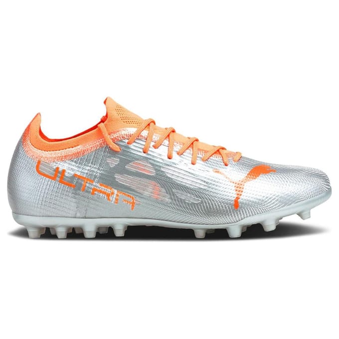 Puma Ultra 1.4 MG Zilver Heren Voetbalschoenen
