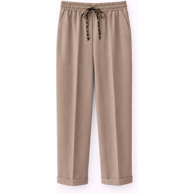Elastische Taille Sigarettenbroek