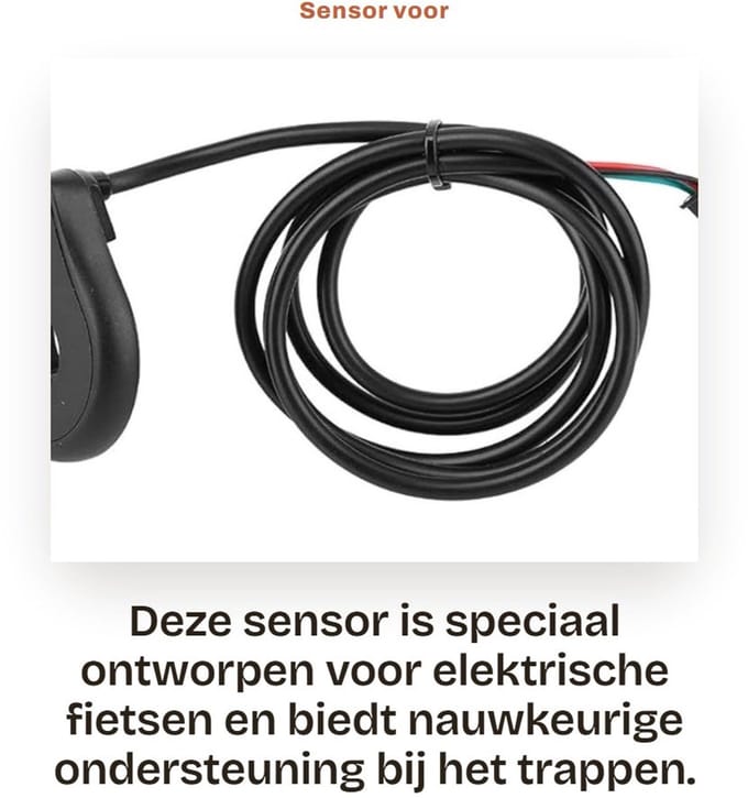Dailygoods - Sensor voor Elektrische Fiets met 12 Magneten