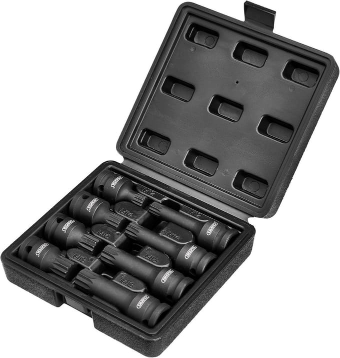 Slagsleutel Set Impact Spline Bitjes voor Stukken
