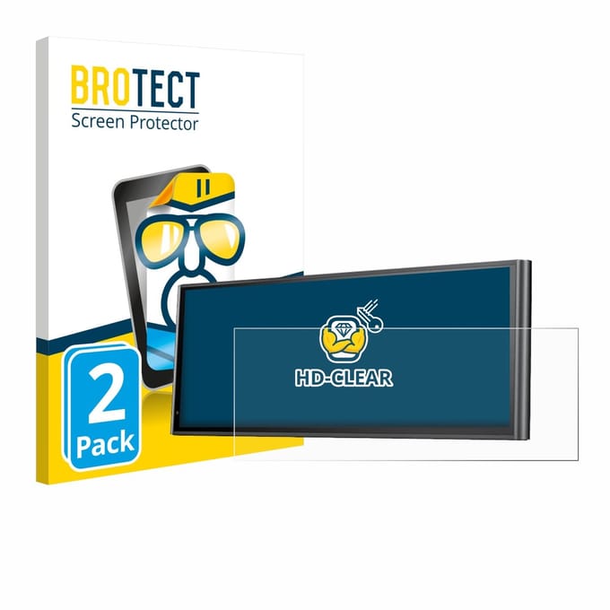 BROTECT - Screenprotector voor Krunia 9.26" - Folie Beschermfolie transparant 2 Stuks