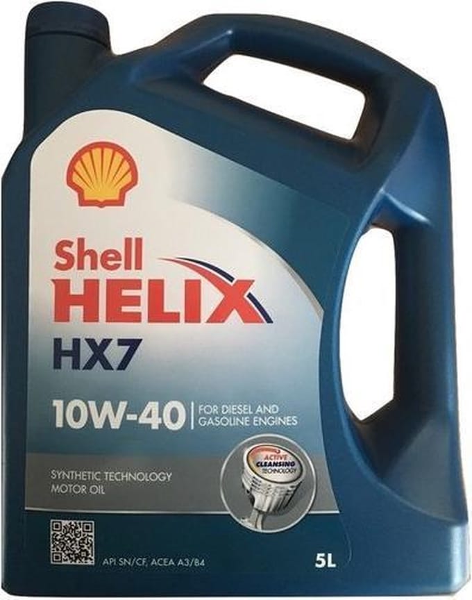 Shell Helix 10W40 - Motorolie - 5L