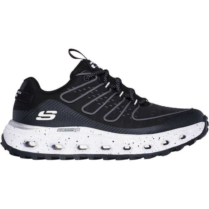 Skechers Dames Step At Slip-on Trainers (Zwart/Wit)