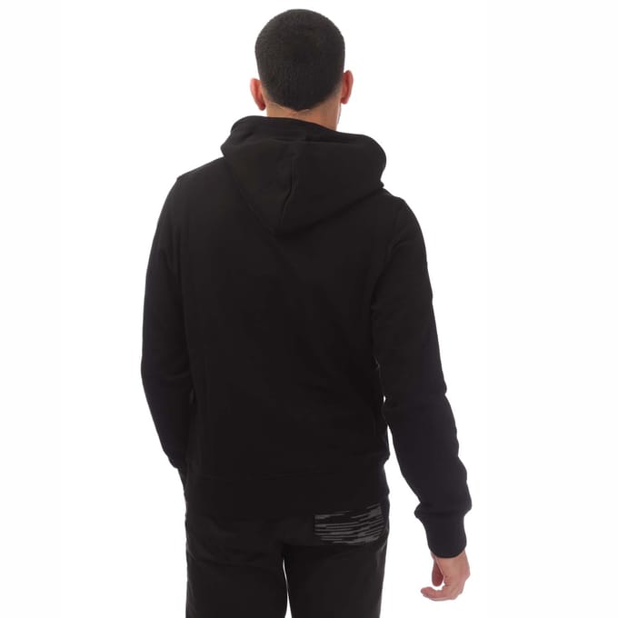 Heren Diesel S-Ginn 1-B Hoodie in Zwart