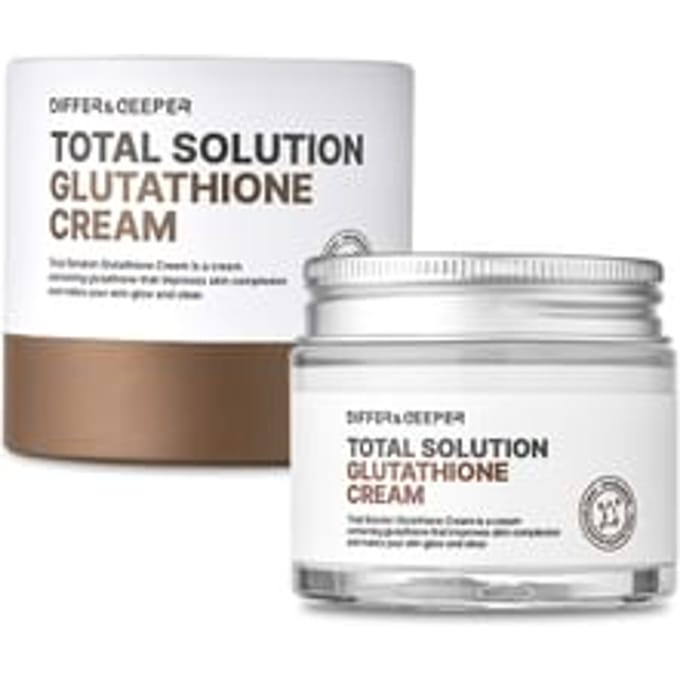 DIFFER & DEEPER - Total Solution Glutathione Cream 70g