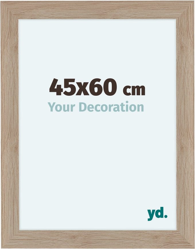 Your Decoration - Fotolijst 45x60 cm - MDF - Eiken Licht - Como