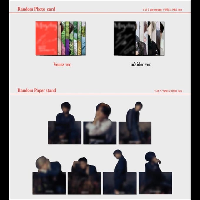 VICTON [May day] 2e Single Album Random,No poster gray