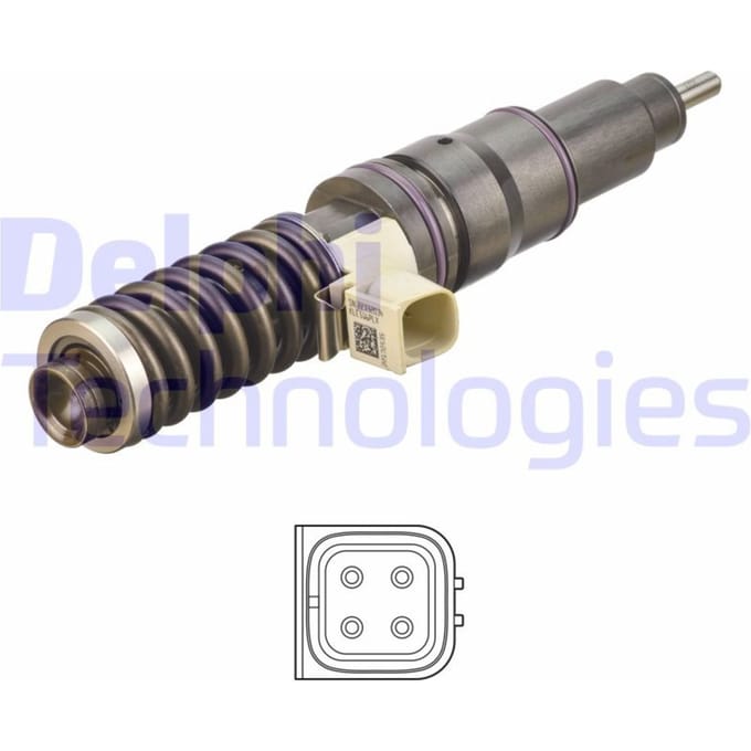 Pompinjectie-eenheid DELPHI WTRYSK DELBEBE4D34101