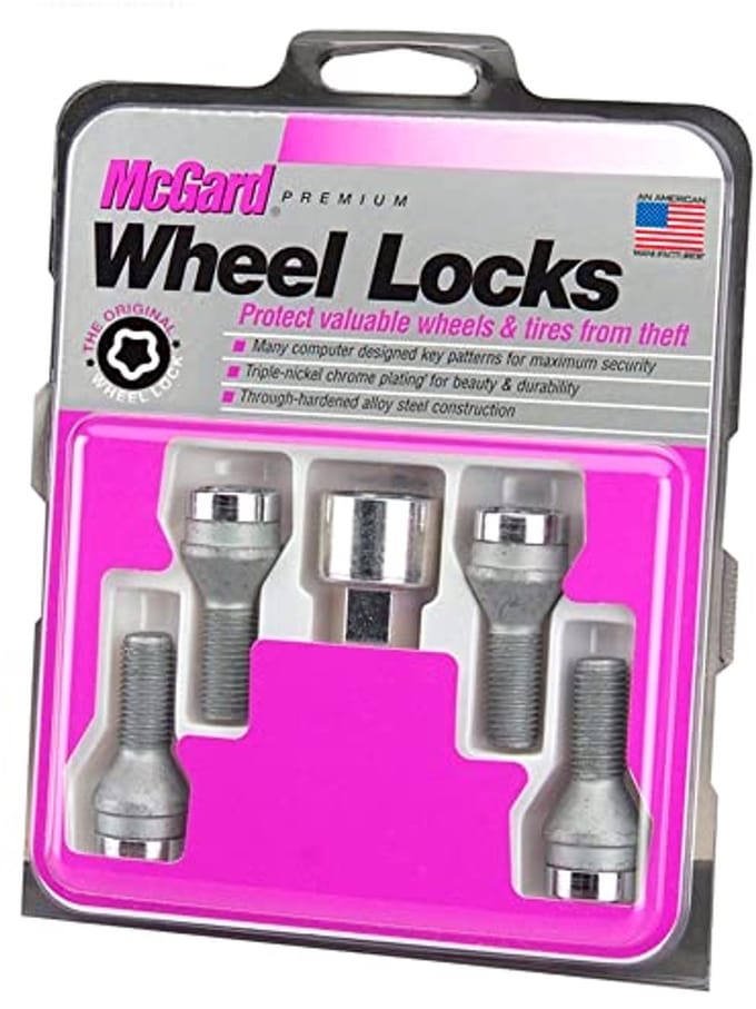 Slotboutenset M12x1.50 - Conisch - Lengte 22,1mm