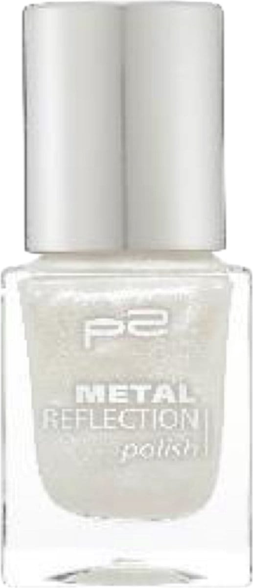 P2 EU Cosmetics Metal Reflection Nagellak with Glitter Parlamour 10ml