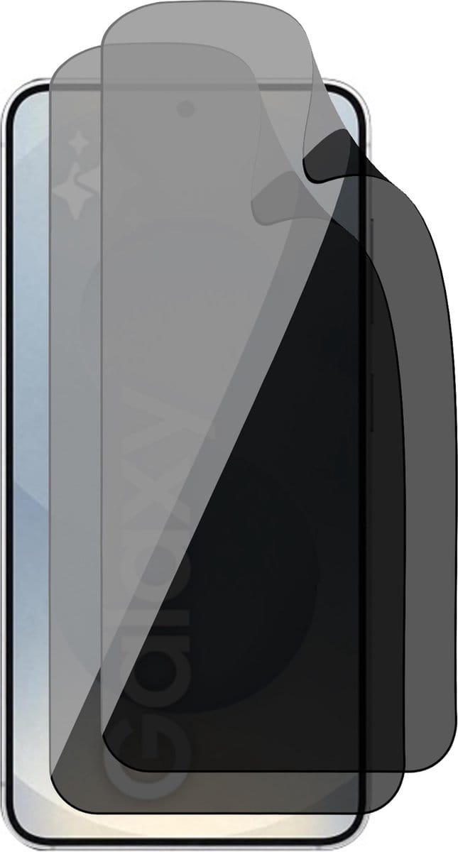 Privacy Screenprotector geschikt voor Samsung Galaxy S25 Plus - 2x FlexGuard Screen Protector
