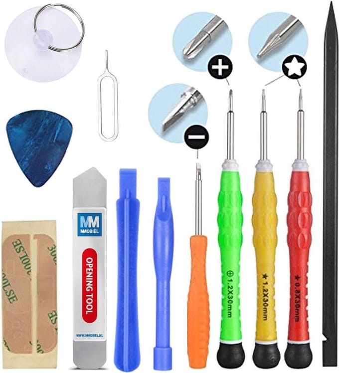 MMOBIEL 13 in 1 Professionele Complete Reparatieset voor uw Smartphone