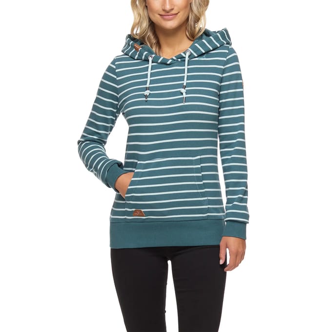 Dames Hoodie Ragwear Berit Stripes
