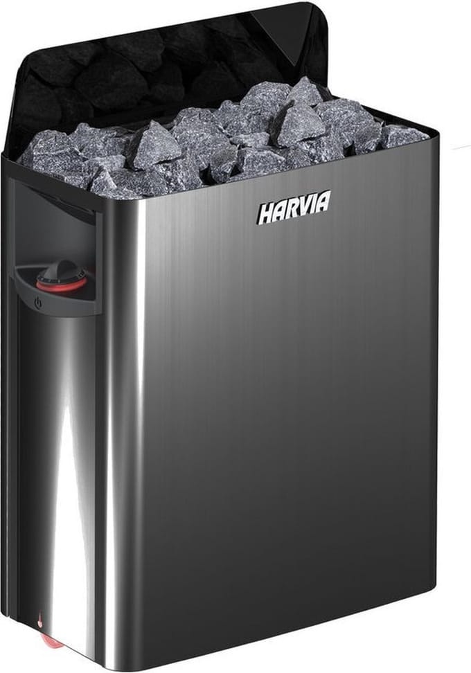 Harvia The Wall SW60 Black saunakachel 6 kW (ingebouwde besturing)