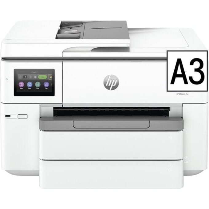 HP Officejet Pro 9730e Wide Format All-in-One Multifunctionele printer Inkjet Kleur A3 Printen, scannen, kopiëren HP Instant Ink, LAN, WiFi,...