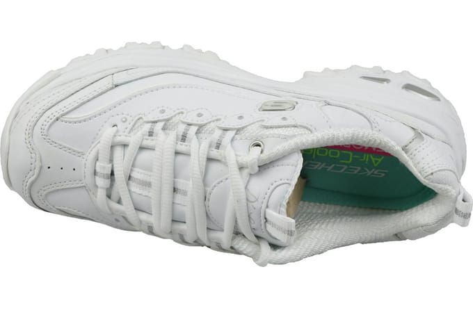 Skechers - D'Lites Fresh Start - Dames - Sneakers - Wit