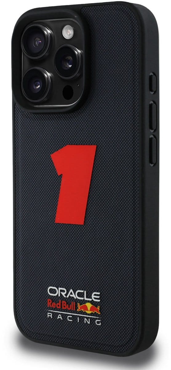 Red Bull Racing iPhone 16 Pro Max Backcover hoesje - Magsafe - Meshed - Debossed Bull - Navy