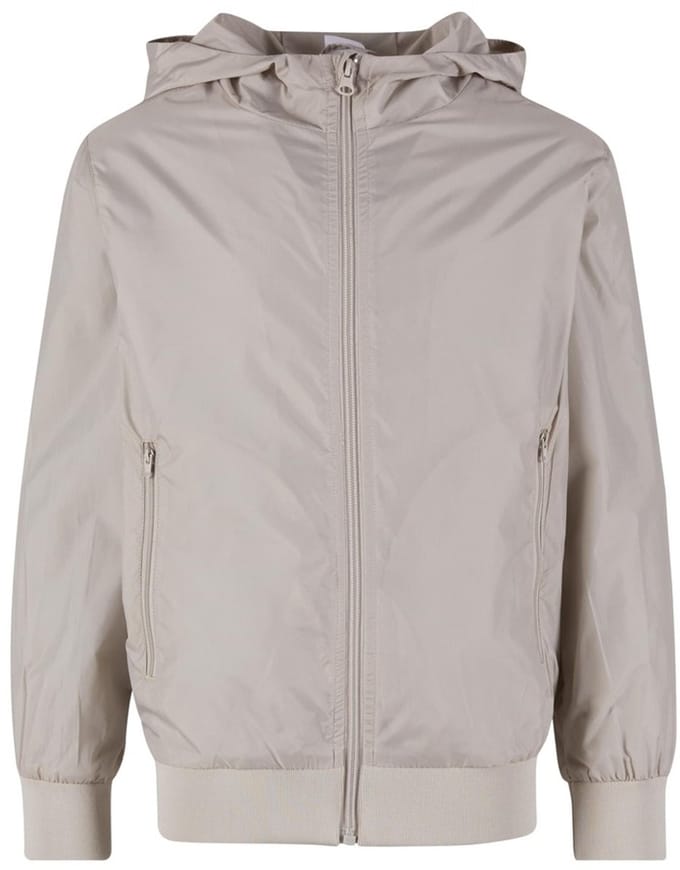 Urban Classics - Basic Kinder Windbreaker jacket - Kids 146/152 - Grijs