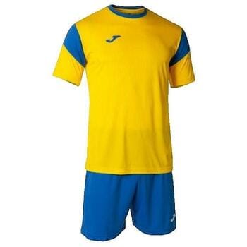 Joma Phoenix Voetbalset Korte Mouw Heren - Geel / Royal | Maat: 2XL