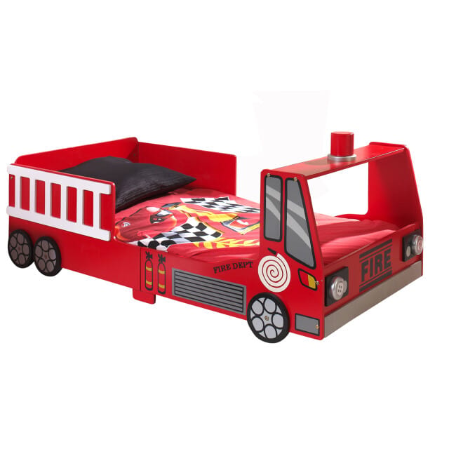 LUCEVI - Peuter Fire Truck - 147x77x61cm - Rood