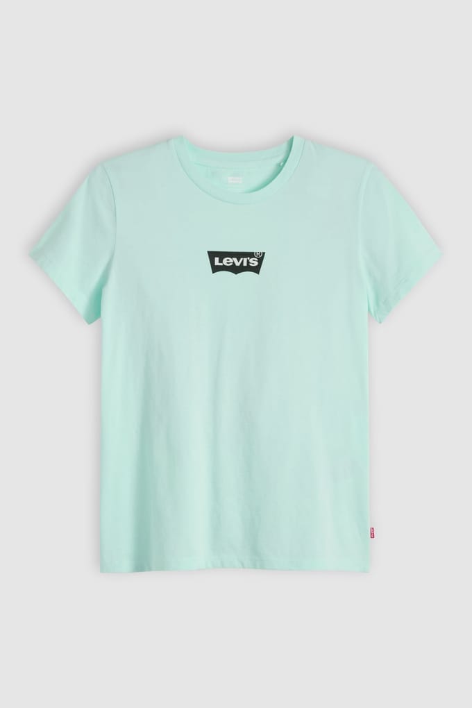 Levi's The Perfect Tee Baby Black Größe: M | Hemden Outlet | Damen | Schwarz