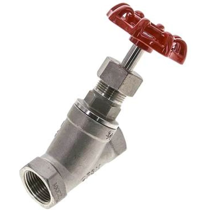 G 3/4'' Roestvaststalen Vrijstroomafsluiter 40 bar