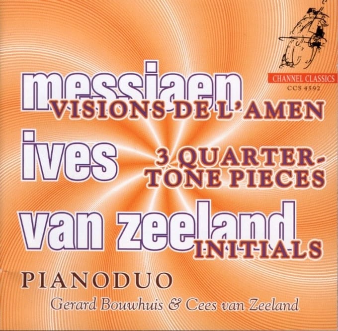 Gerard Bouwhuis & Cees van Zeeland - Visions De L'Amen | 3 Quarter Tone Pieces (CD)