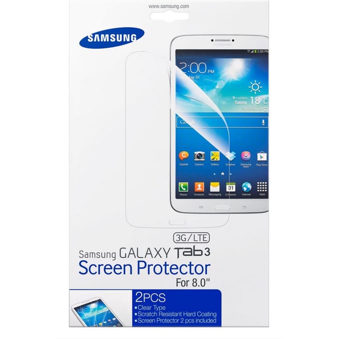 Samsung Screenprotector Tab3 8.0 - Clear