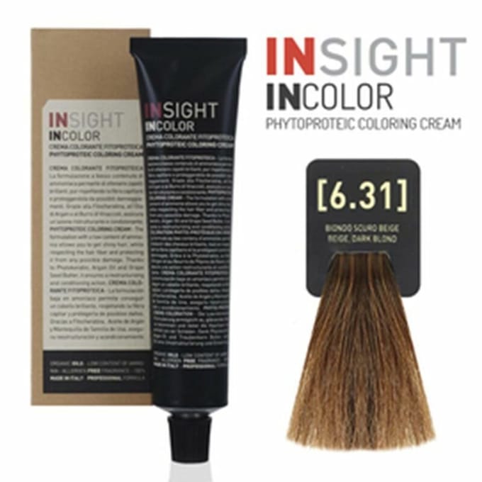 INSIGHT INCOLOR 100ml - 6.31 Beige dark blond
