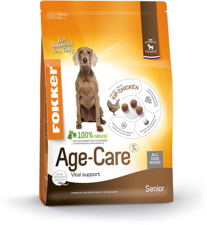 Fokker Dog Age-Care Kip - Hondenvoer - 2.5 kg