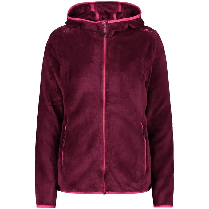 Dames fleece met capuchon CMP