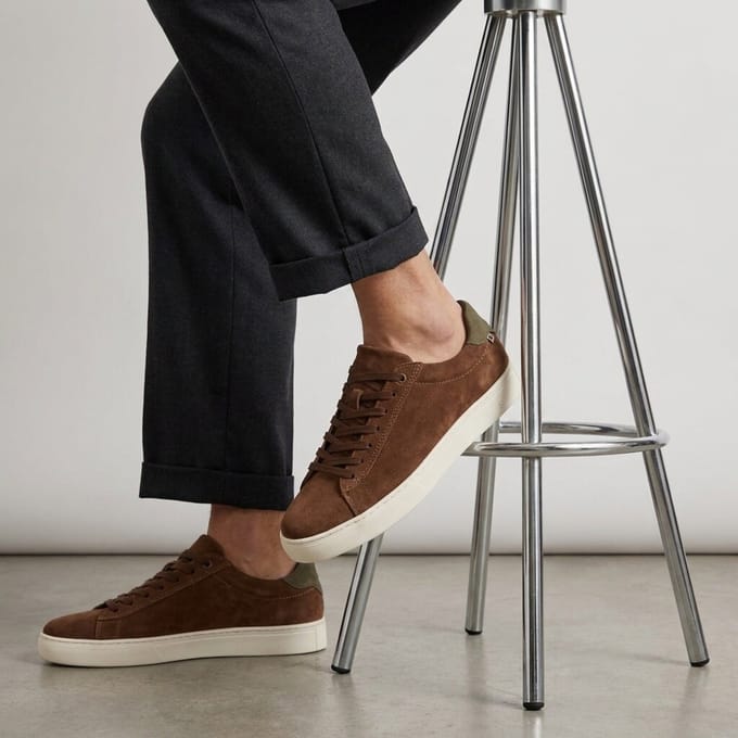 Rieker Rieker Sneakers blauw Suède