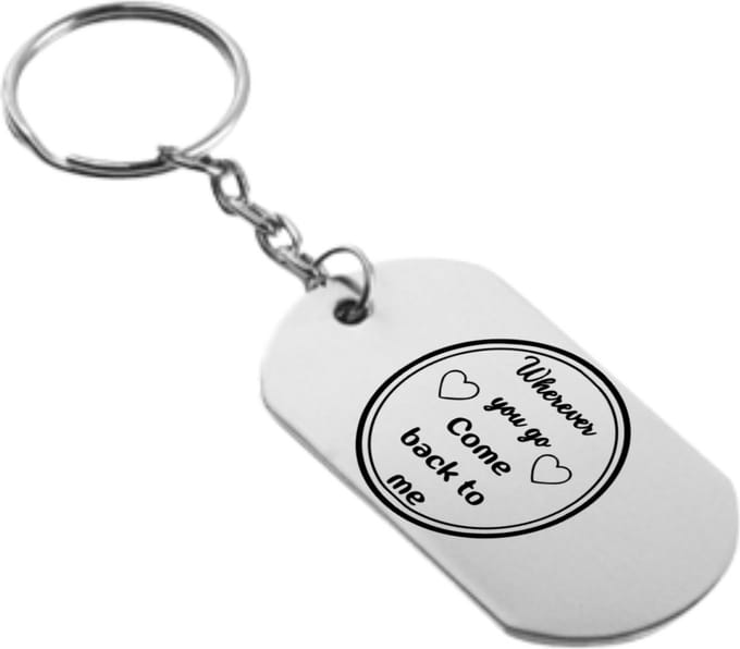 Akyol - Wherever you go come back to me sleutelhanger - liefde - romantisch