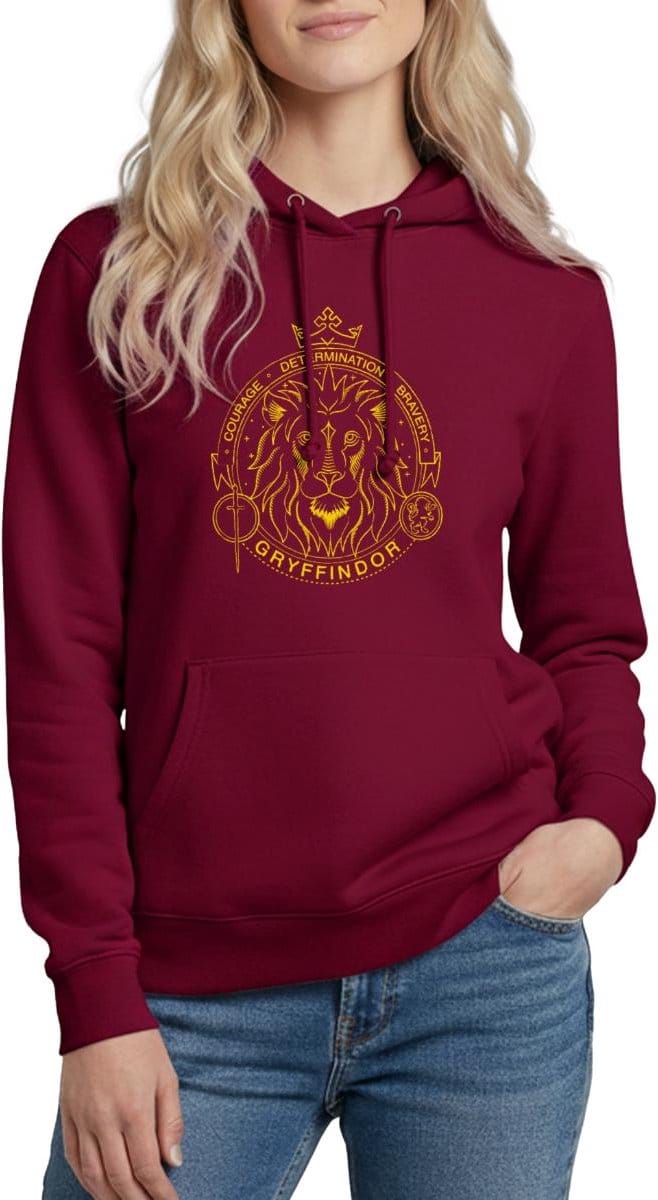 Harry Potter Griffoendor Lineart Hoodie Dames