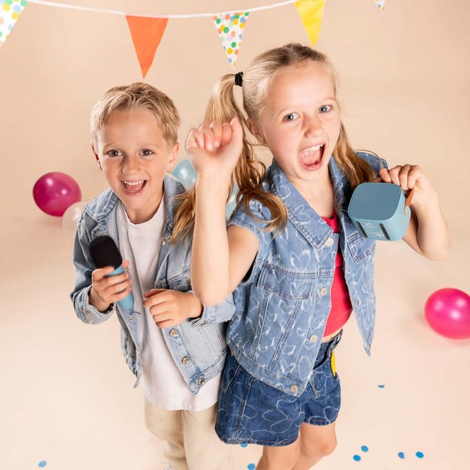 imoshion Karaoke Set - Met Bluetooth Speaker en Draadloze Microfoon - Karaokeset voor Volwassenen en Kinderen